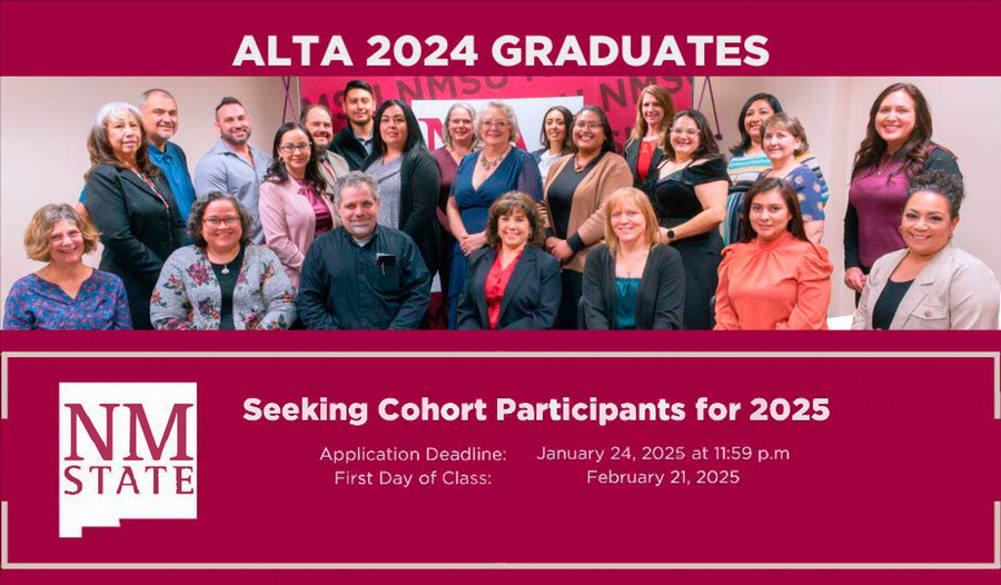 Now accepting applications for 2025 ALTA Cohort